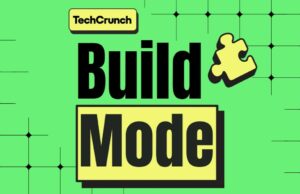 Apresentando Build Setting: o novo podcast do TechCrunch para criadores TechCrunch's logo for its new podcast Build Mode