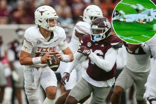 Arch Manning sai lesionado enquanto o Texas completa uma emocionante Arch Manning sai lesionado enquanto o Texas completa uma emocionante vitória de retorno sobre o estado do Mississippi