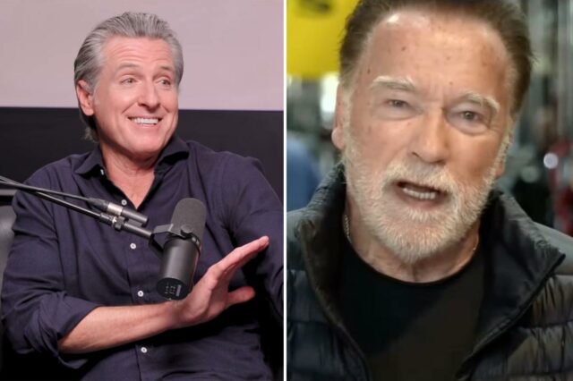 Arnold Schwarzenegger critica a afirmação de Gavin Newsom de que Arnold Schwarzenegger critica a afirmação de Gavin Newsom de que o redistritamento da Califórnia é ‘temporário’
