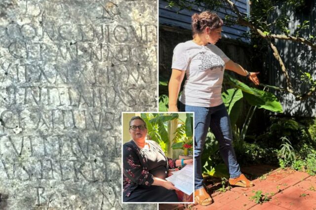 Artefato romano com mensagem enigmática de 'espíritos dos mortos' descoberto no quintal de Nova Orleans

