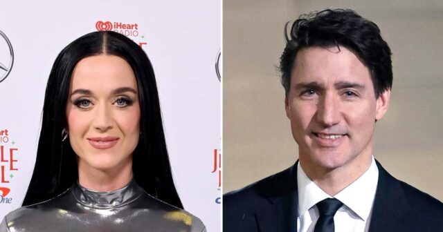 Katy Perry faz piadas sobre não se apaixonar mais por ingleses em meio ao romance de Justin Trudeau