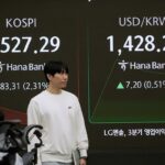 As ações do leste despencaram depois que Wall Street Road tombou para seu pior dia desde abril, à medida que os problemas profissionais na China pioravam