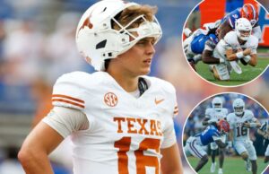 As lutas de Arch Manning continuam quando o Texas cai apertado para a Flórida As lutas de Arch Manning continuam quando o Texas cai apertado para a Flórida