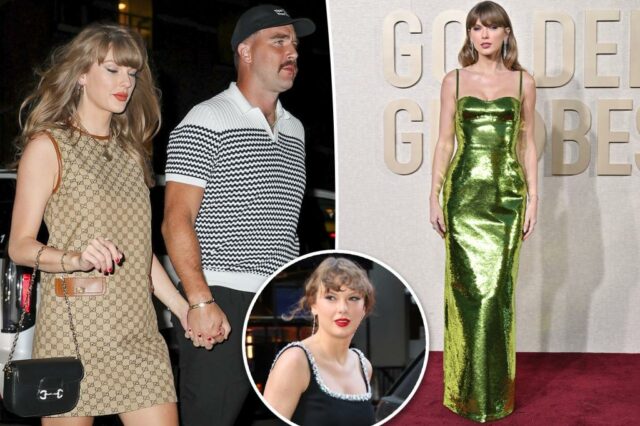 As roupas Gucci de Taylor Swift eram uma 'vida de um ovo de Páscoa da Showgirl' o tempo todo

