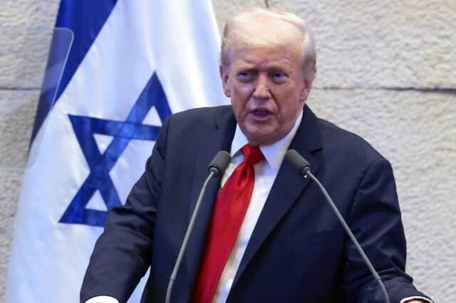 Assista ao discurso completo de Trump ao Parlamento israelense após o histórico acordo de paz

