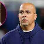 O técnico da Penn State, James Franklin, foi criticado pela resposta após dois ex-jogadores acusados ​​de estupro 184