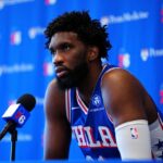 Philadelphia 76ers center Joel Embiid.