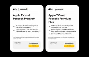 Atualmente você pode se registrar no pacote Apple Television e Peacock, taxa de desconto oferecida adicionalmente para clientes Apple One Atualmente você pode se registrar no pacote Apple Television e Peacock, taxa de desconto oferecida adicionalmente para clientes Apple One