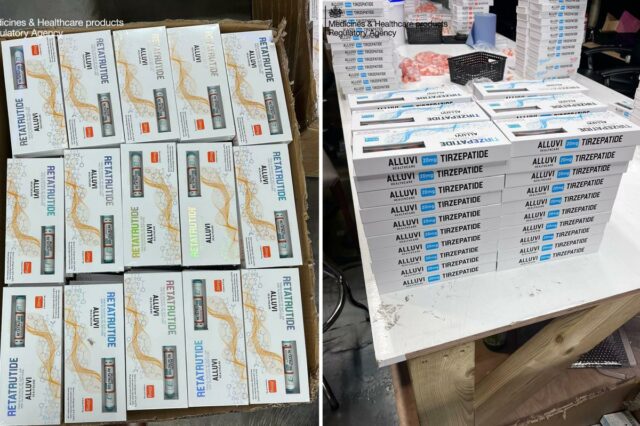 Autoridades do Reino Unido desmontam instalações ilegais de produção de Autoridades do Reino Unido desmontam instalações ilegais de produção de medicamentos para perda de peso – a maior apreensão de canetas populares no mundo