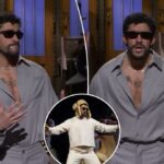 Bad Bunny dispara de volta ao Show de intervalo do Super Bowl no monólogo 'SNL': 'Você tem quatro meses para aprender'