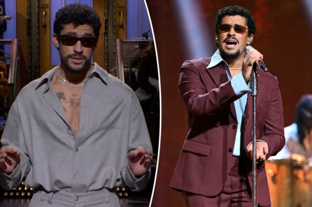 Bad Bunny volta ao Super Bowl no intervalo dos críticos no monólogo de Savage 'SNL'

