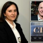 Bari Weiss participa de um evento do clube do livro com Peggy Noonan.