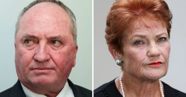 Barnaby Joyce supostamente em 'negociações antecipadas' para desertar para One Barnaby Joyce supostamente em 'negociações antecipadas' para desertar para One Nation de Pauline Hanson