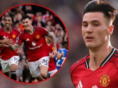 Benjamin Sesko esclarece o que todos os jogadores do UTD masculino fazem ‘toda semana’ em treinamento, em última análise, contra o Sunderland Benjamin Sesko comemora durante a partida da Premier League entre o Manchester United e o Sunderland em Old Trafford em 2025 em Manchester, Inglaterra.