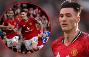 Benjamin Sesko esclarece o que todos os jogadores do UTD masculino fazem ‘toda semana’ em treinamento, em última análise, contra o Sunderland Benjamin Sesko comemora durante a partida da Premier League entre o Manchester United e o Sunderland em Old Trafford em 2025 em Manchester, Inglaterra.