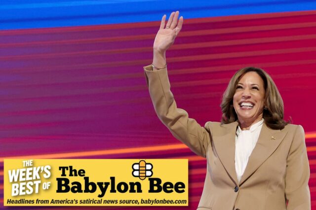 Best of the Babylon Bee: GOP doa US$ 50 milhões Best of the Babylon Bee: GOP doa US$ 50 milhões para a campanha de Kamala Harris em 2028