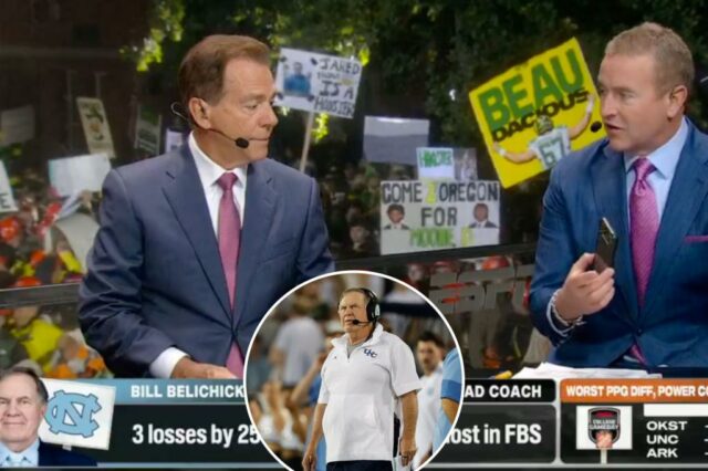 Bill Belichick supostamente ligou para Kirk Herbstreit na cena selvagem de 'College GameDay'

