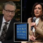 Bill Maher rasga Kamala Harris por interpretar a vítima sobre a perda de campanha em seu novo livro: 'Nada é culpa de Kamala'