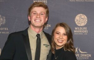 Bindi Irwin explica por que perdeu a apresentação do irmão Robert em ‘Dancing With the Stars’ Robert Irwin e Witney Carson em