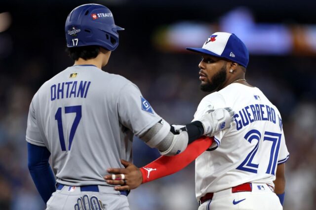 Blue Jays Super Star envia mensagem de três palavras para Shohei Ohtani após troca de coleção do Globe 

