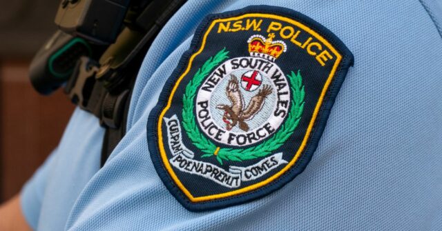 Crachá de policial de NSW 