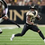 O Saints poderia negociar com o wide receiver Brandin Cooks (10) antes do prazo final de negociação da NFL.