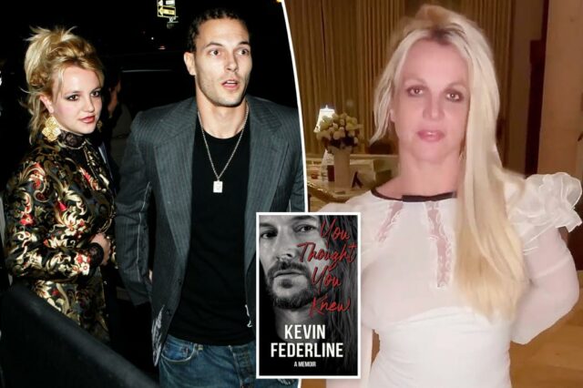 Britney Spears critica ex Kevin Federline por 'lucrar com ela' novamente antes do lançamento do livro revelador

