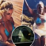 Britney Spears dá uma desculpa bizarra para um vídeo de direção errática enquanto ataca os temores da família de estar 'perdendo o controle'