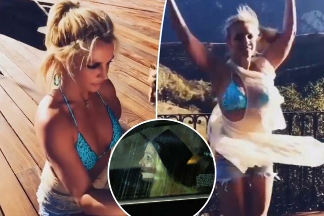 Britney Spears dá uma desculpa bizarra para um vídeo de Britney Spears dá uma desculpa bizarra para um vídeo de direção errática enquanto ataca os temores da família de estar 'perdendo o controle'