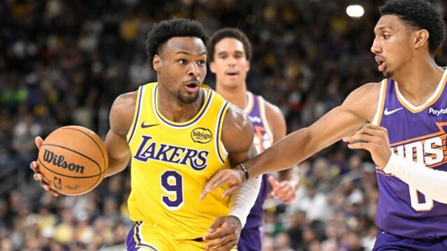 Bronny Cool no lançamento, no entanto, Redick aplaude o desenvolvimento 

