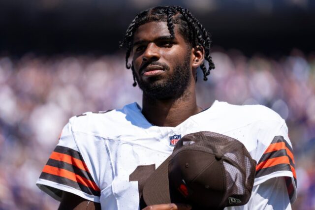 Browns deve deixar Shedeur Sanders antes da data de vencimento Shedeur Sanders #12 of the Cleveland Browns