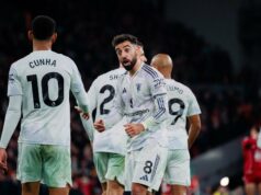 3-4-3: Masculino Utd previu XI x Brighton, Amorim faz 3 modificações ícone de correio