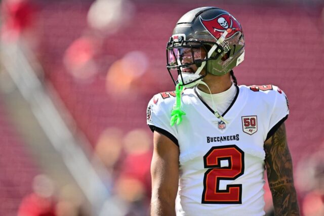 Tampa Bay Buccaneers wide receiver Emeka Egbuka.