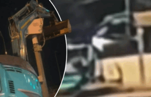 CCTV captura movimento bizarro para bloquear radar de velocidade CCTV captura movimento bizarro para bloquear radar de velocidade