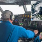 Caçadores de tempestades são sacudidos por turbulência extrema enquanto voam direto para o olho do furacão Melissa: vídeo