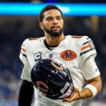 Chicago Bears quarterback Caleb Williams in NFL game