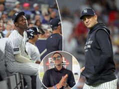 Cameron Maybin fumaça sobre o tratamento “inaceitável” dos Yankees de Jazz Chisholm Jr. Cameron Maybin fumaça sobre o tratamento "inaceitável" dos Yankees de Jazz Chisholm Jr.