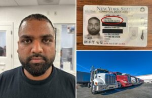 Caminhoneiro migrante ilegal com identificação de ‘Nenhum nome’ na carteira de motorista de NY, preso em Oklahoma Caminhoneiro migrante ilegal com identificação de 'Nenhum nome' na carteira de motorista de NY, preso em Oklahoma