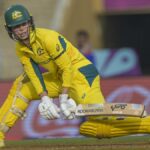 Caneca feminina ODI Globe 2025: Phoebe Litchfield classifica o século na semifinal Índia x Austrália