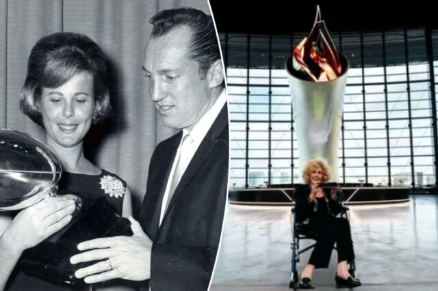 Carol Davis, 'primeira-dama da nação Raider' e coproprietária, morta aos O principal proprietário do Oakland Raiders, Al Davis, e sua esposa Carol, em Oakland, em 3 de janeiro de 1964.
