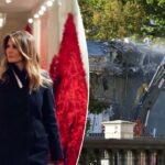 Casa Branca retoma visitas para mostrar a decoração de Natal de Melania Trump após demolição da Ala Leste