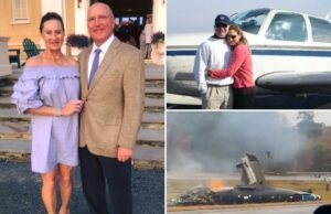 Casal identificado como 2 mortos em avião que caiu na rodovia – enquanto o mistério envolve seu voo Agatha e Thomas Perkins.