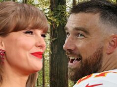 Celebração de aniversário de Travis Kelce Tiktok Homening inundado por referências sujas de Swifties Taylor-Swift-Travis-Kelce-Getty-1