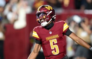 Celebridade dos líderes Jayden Daniels clinicamente se livraram do retorno do método Jayden Daniels, Washington Comandantes