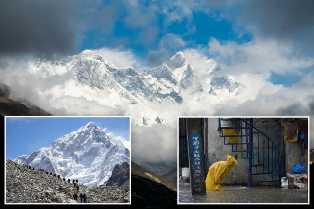 Centenas presos no Monte Everest por tempestades maciças à medida que o esforço desesperado de resgate lança


