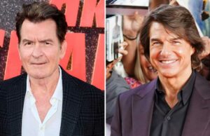 Charlie Sheen sentiu ‘traição’ depois de perder um grande papel no cinema para Tom Cruise GettyImages 2221572991 Atualização de celebridades cortadas de filmes