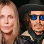 Charlize Theron Johnny Depp Paris Fashion Week