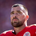 Travis Kelce #87 of the Kansas City Chiefs