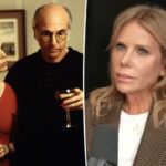 Cheryl Hines revela sua posição com o co-estrela de 'Curb Your Enthusiasm', Larry David, após divisão política