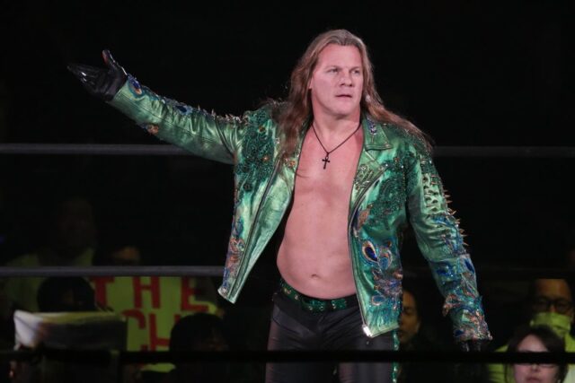wwe and aew star chris jericho at a match